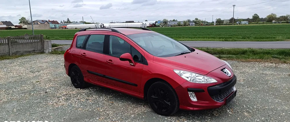 pleszew Peugeot 308 cena 11500 przebieg: 257000, rok produkcji 2008 z Pleszew